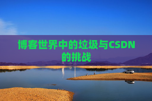 博客世界中的垃圾与CSDN的挑战